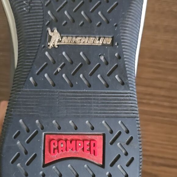 Camper men's Gray Slip-Ons with elastic Straps and Smooth Upper size 44(11US) - Picture 7 of 8